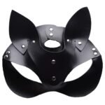 Máscara Felina Dominatrixxx Preto