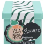Vela Aromática para Massagem Beijável 50G La Pimienta Menta - Imagem 5