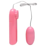 Vibrador Bullet Cápsula Com Fio Rosa - Imagem 3