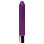 Vibrador Personal 10 Vibrações Aveludado Vipmix Cromado Roxo - Imagem 4