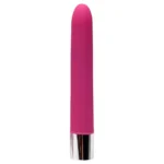 Vibrador Personal 10 Vibrações Aveludado Vipmix Cromado Pink - Imagem 4