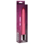 Vibrador Personal 10 Vibrações Aveludado Vipmix Cromado Rosa - Imagem 3