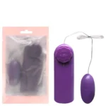 Vibrador Bullet Cápsula Com Fio Roxo - Imagem 4