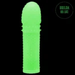 Capa Peniana Silicone Fosforescente Neon Kgel - Imagem 2