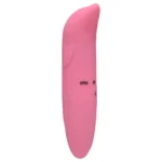 Vibrador Golfinho Aveludado Rosa - Imagem 3