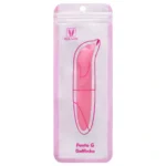 Vibrador Golfinho Aveludado Rosa - Imagem 4