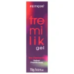 Tremilik Gel Eletrizante Beijável Sabor Framboesa 15G Feitiços - Imagem 4