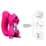Vibrador, Sugador Em Forma De Esquilo, Estimulador De Clitóris - Imagem 3