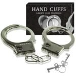 Algema De Metal Prata Hand Cuffs Miss Collection