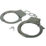 Algema De Metal Prata Hand Cuffs Miss Collection - Imagem 2