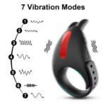 Anel Peniano Recarregável com Regulagem e Controle - Imagem 6