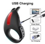 Anel Peniano Recarregável com Regulagem e Controle - Imagem 4