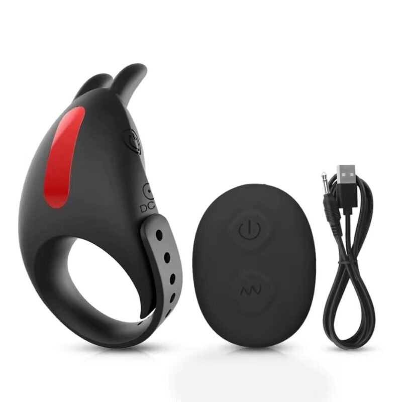 Anel Peniano Recarregavel com Regulagem e Controle 7