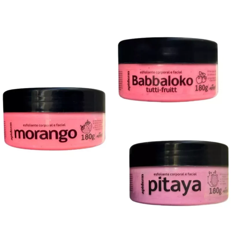 Apiderm Esfoliante Corporal E Facial Babbaloko 180G Apinil Cosmeticos 2