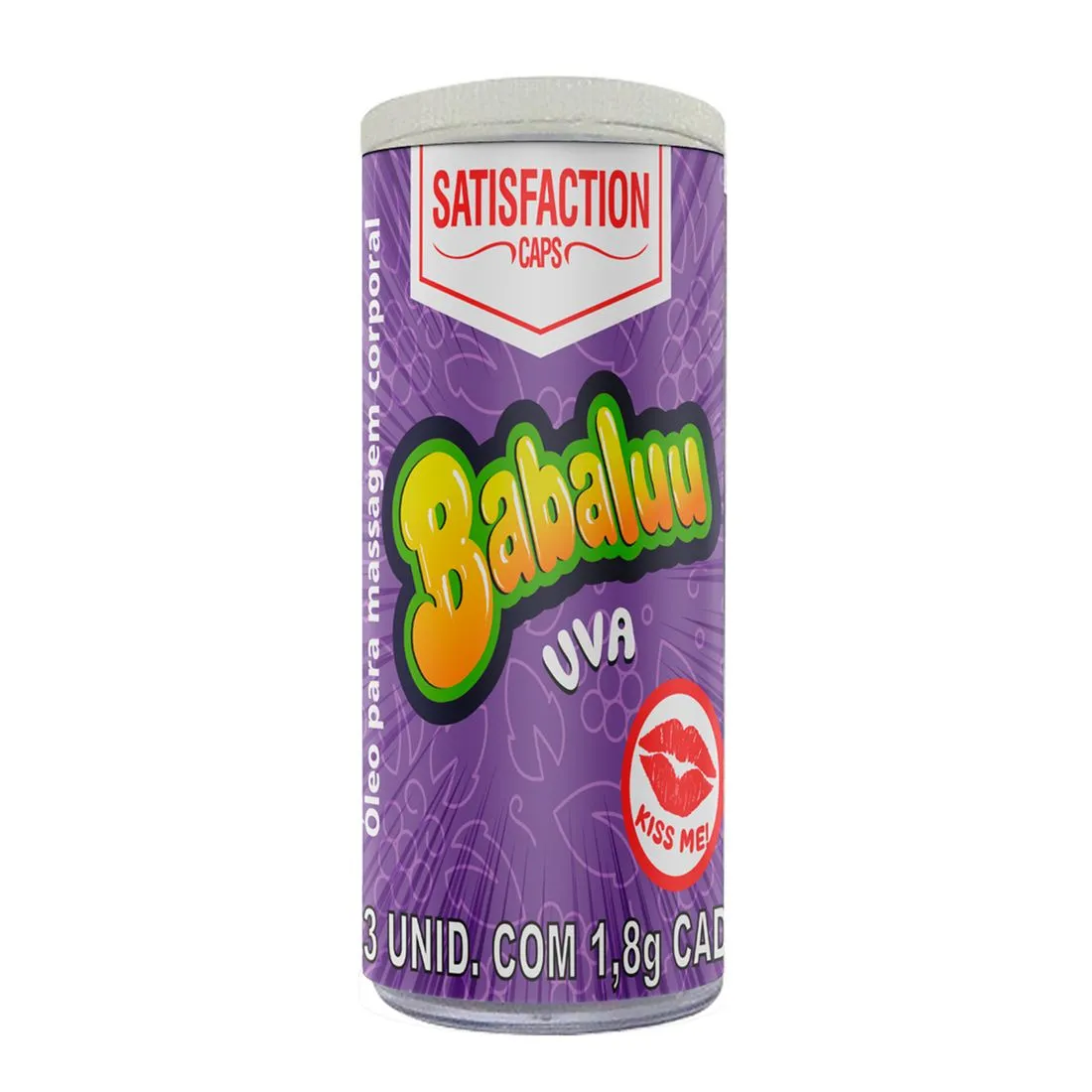Babaluu-Bolinha-Explosiva-Uva-3-Unidades-Satisfaction-Caps.webp Babaluu Bolinha Explosiva Uva 3 Unidades Satisfaction Caps - Imagem 1