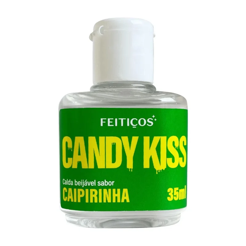 Candy Kiss Calda Beijavel Drinks e Sabores Caipirinha 35ml Feiticos Aromaticos