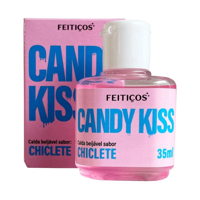 Candy Kiss Calda Beijavel Drinks e Sabores Chiclete 35ml Feiticos Aromaticos 2