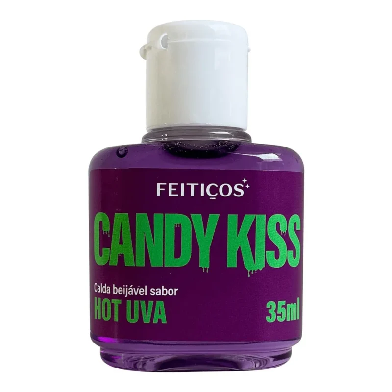 Candy Kiss Hot Uva Calda Beijavel com Efeito Quente