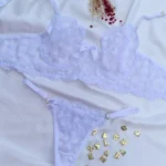 Conjunto Lingerie Personalizável Coração com Aro