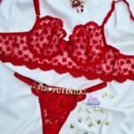 Conjunto de Tule Coração com Aro Personalizável