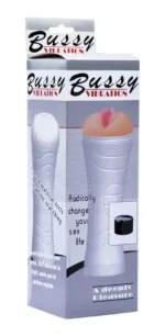 Lanterna Masturbadora Masculino Vagina Vibro Cyberskin Bussy - Imagem 4