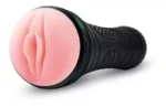 Lanterna Masturbadora Masculino Vagina Vibro Cyberskin Bussy - Imagem 2