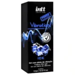 Vibration Gel Excitante Extra Forte Sabor Ice 17ml Intt - Imagem 2