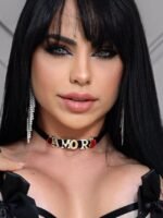 Gargantilha Preta Personalizável