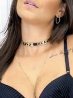 Gargantilha Preta Personalizável - Imagem 2