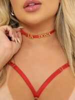 Gargantilha Vermelha Personalizável - Imagem 2