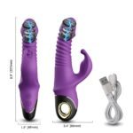 Vibrador Coelho Vai e Vem Rotação 360º - Imagem 5