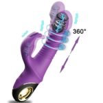Vibrador Coelho Vai e Vem Rotação 360º