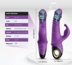 Vibrador Coelho Vai e Vem Rotação 360º - Imagem 4
