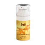 Vibration Gel Excitante que Vibra Power Sabor Mel 17ml Intt - Imagem 2