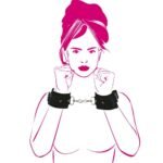 Algema Bracelete Ajustável Preta La Pimienta - Imagem 2