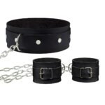 Kit Coleira E Algema Com Corrente La Pimienta