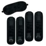 Kit Bondage Com Algema Tornozeleira E Venda Em Pelúcia - Imagem 2