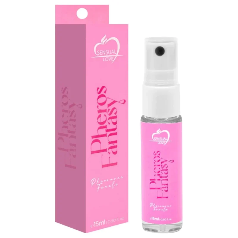 Perfume Feminino Afrodisiaco 15ml Pheros Fantasy Sensual Love