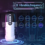 Masturbador Elétrico MP3 Masculino Preto - Imagem 6