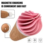 Vibrador Rotativo Formato Sorvete - Imagem 8