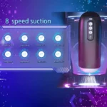 Masturbador Elétrico MP3 Masculino Preto - Imagem 18