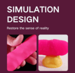 Vibrador Dildo Vai e Vem Rotativo Com Sugador Clitóris Cor Pink - Imagem 5