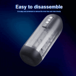 Masturbador Elétrico MP3 Masculino Preto - Imagem 12