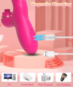 Vibrador Ponto G Sobe e Desce Estimulação Clitóris Cor Pink - Imagem 6