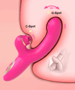 Vibrador Ponto G Sobe e Desce Estimulação Clitóris Cor Pink - Imagem 2