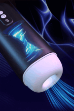 Masturbador Elétrico MP3 Masculino Preto - Imagem 15