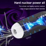 Masturbador Elétrico MP3 Masculino Preto - Imagem 2