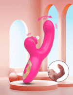 Vibrador Ponto G Sobe e Desce Estimulação Clitóris Cor Pink