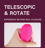 Vibrador Dildo Vai e Vem Rotativo Com Sugador Clitóris Cor Pink - Imagem 9