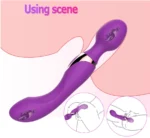 Varinha Mágica Dildo Ponto G Roxo